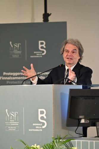 VENEZIA 22/07/23 - "Proteggere le città costiere dall'innalzamento del livello del mare" organizzato dalla Fondazione Venezia Capitale Mondiale della Sostenibilità.
