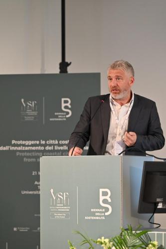 VENEZIA 22/07/23 - "Proteggere le città costiere dall'innalzamento del livello del mare" organizzato dalla Fondazione Venezia Capitale Mondiale della Sostenibilità.