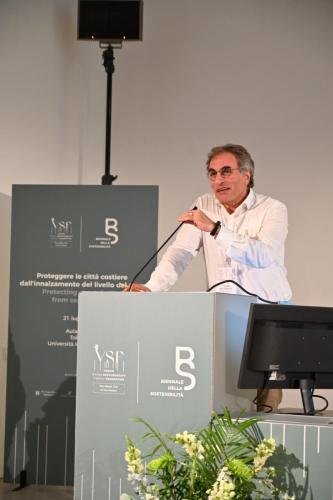 VENEZIA 22/07/23 - "Proteggere le città costiere dall'innalzamento del livello del mare" organizzato dalla Fondazione Venezia Capitale Mondiale della Sostenibilità.
