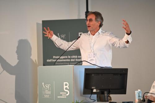 VENEZIA 22/07/23 - "Proteggere le città costiere dall'innalzamento del livello del mare" organizzato dalla Fondazione Venezia Capitale Mondiale della Sostenibilità.